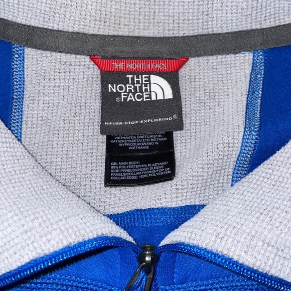 NWOT. The North Face Men’s 1/4 zip pullover sweatshirt. Size XL/TG - Picture 6 of 8